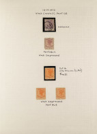 1874 - 1986 FORGERIES Incl. A Genuine 1d (SG 1) For Comparison, Forgeries Of 1d And 3d With Faked CC Watermark, 1s Orang - Nigeria (...-1960)