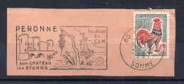 Flamme Illustrée : (80) PERONNE – 29/03/1967 (Flamme Sur Fragment) - Maschinenstempel (Werbestempel)