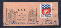 Flamme Illustrée : (80) RUE – 26/09/1968 (Flamme Sur Fragment) - Mechanical Postmarks (Advertisement)