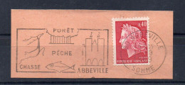 Flamme Illustrée : (80) ABBEVILLE – 18/09/1969 (Flamme Sur Fragment) - Maschinenstempel (Werbestempel)