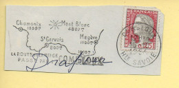 Flamme Illustrée : (74) COMBLOX. – 16/10/1967 (Flamme Sur Fragment) - Maschinenstempel (Werbestempel)