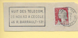 Flamme Illustrée : (75) PARIS 108 Bd HAUSSMANN (9è) – 15/09/1967 (Flamme Sur Fragment) - Mechanical Postmarks (Advertisement)