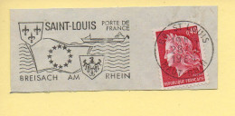 Flamme Illustrée : (68) ST-LOUIS – 28/10/1969 (Flamme Sur Fragment) - Maschinenstempel (Werbestempel)