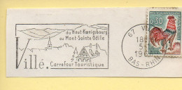 Flamme Illustrée : (67) VILLE – 5/12/1966 (Flamme Sur Fragment) - Mechanical Postmarks (Advertisement)