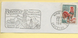 Flamme Illustrée : (67) SELESTAT – 16/11/1967 (Flamme Sur Fragment) - Maschinenstempel (Werbestempel)