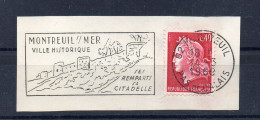 Flamme Illustrée : (62) MONTREUIL – 14/03/1969 (Flamme Sur Fragment) - Maschinenstempel (Werbestempel)