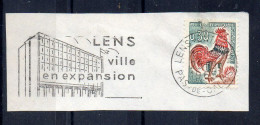 Flamme Illustrée : (62) LENS ENTREPOT – 23/09/1965 (Flamme Sur Fragment) - Mechanical Postmarks (Advertisement)