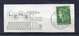 Flamme Illustrée : (62) LENS – 18/02/1970 (Flamme Sur Fragment) - Mechanical Postmarks (Advertisement)