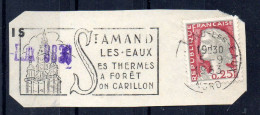 Flamme Illustrée : (59) SAINT-AMAND-LES-EAUX – 5/09/1963 (Flamme Sur Fragment) - Mechanical Postmarks (Advertisement)