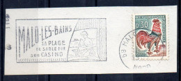 Flamme Illustrée : (59) MALO-LES-BAINS – 1967 (Flamme Sur Fragment) - Mechanical Postmarks (Advertisement)