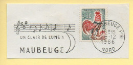 Flamme Illustrée : (59) MAUBEUGE Ppal. – 26/12/1962 (Flamme Sur Fragment) - Mechanische Stempels (reclame)