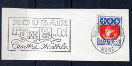 Flamme Illustrée : (59) ROUBAIX Ppal. – 7/06/1967 (Flamme Sur Fragment) - Mechanical Postmarks (Advertisement)