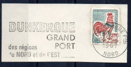 Flamme Illustrée : (59) DUNKERQUE Ppal. – 22/06/1967 (Flamme Sur Fragment) - Maschinenstempel (Werbestempel)