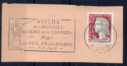 Flamme Illustrée : (59) ANICHE – 30/07/1963 (Flamme Sur Fragment) - Mechanical Postmarks (Advertisement)