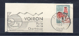 Flamme Illustrée : (38) VOIRON – 11/07/1967 (Flamme Sur Fragment) - Mechanische Stempels (reclame)