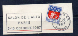 Flamme Illustrée : (33) BORDEAUX R.P. – 4/10/1967 (Flamme Sur Fragment) - Maschinenstempel (Werbestempel)