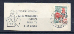 Flamme Illustrée : (31) TOULOUSE GARE – 29/07/1965 (Flamme Sur Fragment) - Mechanical Postmarks (Advertisement)