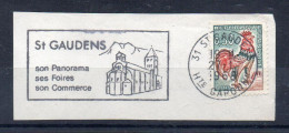 Flamme Illustrée : (31) ST-GAUDENS – 27/01/1968 (Flamme Sur Fragment) - Mechanical Postmarks (Advertisement)