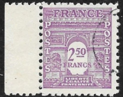 TIMBRE N° 626    -  ARC DE TIOMPHE  - OBLITERE - 1944 - Oblitérés