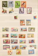 1953 - 2013 NEVER HINGED MINT Collection In 2 Albums, Appears Complete For Sets, Miniature Sheets / Sheetlets (approx 12 - Malte (...-1964)