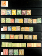 LOCAL STAMPS 1891 - 1913 COLLECTION Of 150+ Mint Stamps On Protective Pages, Note DEMNAT - MARRAKECH 1907 10/20c, ALCAZA - Andere & Zonder Classificatie