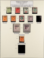 BRITISH CURRENCY COLLECTION Of 67 Mint Stamps On Album Pages, Note 1907-13 Set With Both 2s6d Shades, Harrison 4d Bright - Autres & Non Classés