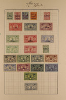 1925 - 1938 'SPECIMEN' STAMPS. Around 80 Stamps Affixed To Three Archival Pages, Note English & French Sets Incl Postage - Other & Unclassified