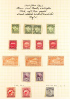 1900 - 1920 SEMI-SPECIALIZED MINT COLLECTION Of 180+ Stamps Annotated On Pages With Additional Shades, Perfs And Some Bl - Andere & Zonder Classificatie
