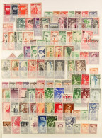 1937 - 1999 USED COLLECTION Extensive, On Protective Pages, Chiefly Sets But Also Semi-specialisation (1250+ Stamps) - Otros & Sin Clasificación