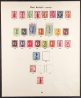 OFFICIAL STAMPS 1908 - 1936 Collection Of 26 Mint Stamps On A Single Album Page Includes 1908-09 6d Pink, 1910-16 Set, 1 - Altri & Non Classificati