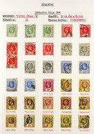 1914 - 1935  COLLECTION Of Over 110 Used Stamps With Some Semi-specialisation Of Shades, Papers & Dies. - Nigeria (...-1960)