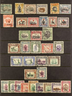 1894 - 1961 USED COLLECTION Of Around 90 Cds Cancelled Stamps (no Remainder Cancellations) On Protective Pages, Scarce M - Nordborneo (...-1963)