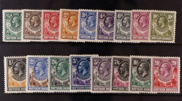 1925-29 Complete Set, SG 1/17, Fine Mint. Cat. ?800 (17 Stamps) - Nordrhodesien (...-1963)