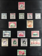 BAHAWALPUR - 1947 - 1949 COMPLETE USED COLLECTION Incl. 1948 (Apr) Pictorials Set, 1948 Changed Colours Set, 1949 Jubile - Bahawalpur