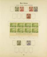 1914 - 1934 MINT COLLECTION. Of 170+ Stamps On SG 'Imperial' Album Pages, Comprehensive Incl. Early Surcharges, N.W.P.I. - Papouasie-Nouvelle-Guinée