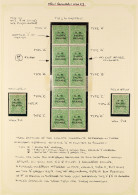 N.W.P.I. 1915 - 1922 Collection Of 48 Mint & Used Stamps On Expertly Annotated Pages, Note 1d Carmine-red Die Ii, 4d Vio - Papouasie-Nouvelle-Guinée