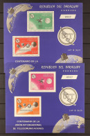 1964 - 1988 'SPECIMEN' MINIATURE SHEETS Collection Of Never Hinged Mint Miniature Sheets, All Overprinted 'MUESTRA' (70  - Paraguay