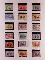 1905 - 1924 EXCEPTIONAL MINT COLLECTION With 1905 Falls Set, 1910-13 Double Heads Set To ?1 With Some Extra Shades - The - Otros & Sin Clasificación