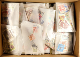 1940s - 1980s Loose Stamps In Glassine Envelopes (approx 8,000 Stamps) - Autres & Non Classés