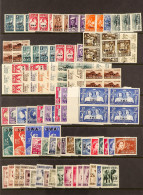 1926 - 1960 MINT / NEVER HINGED COLLECTION Of Around 180 Stamps On Protective Pages, All Sets. - South West Africa (1923-1990)