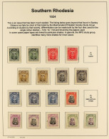 1924 - 1964 MINT / NEVER HINGED MINT COLLECTION Of Stamps, Sets And Blocks / Multiples Including Semi-specialized Earlie - Rhodesia Del Sud (...-1964)