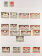 1920 - 1952 AIR POST STAMPS Collection Of Over 150 Mint Stamps On Protective Pages, Many Sets. Michel Stc ??2500+. - Other & Unclassified