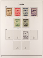 1929 - 1938 AIR POSTS Never Hinged Mint Collection Of 55 Stamps On Hingeless Pages, Note 1929 Exhibition Set, 1930 Goya  - Sonstige & Ohne Zuordnung