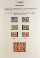 GOTHENBERG LOCAL POST 1888 - 1926 Mint And Used Collection (50+ Stamps, 4 Covers). - Otros & Sin Clasificación