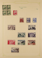 1956-90 Collection Of 500+ Used Stamps In Album, Many Sets, Blocks Etc. - Tunesië (1956-...)