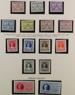 1929-1980 COMPLETE COLLECTION In Hingeless Album, Includes 1929 Set Mint, 1933 Set NHM, 1934 Surcharges Set Used (certif - Autres & Non Classés