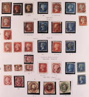 1840-2018 COMPREHENSIVE USED COLLECTION In Five Stanley Gibbons Albums, Includes 1840 1d Penny Blacks (x2) & 2d Blue, 18 - Autres & Non Classés