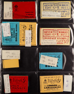BOOKLETS 1904-1970 Collection In Album, All Identified, Includes 1904 2s?d, 1935 5s (edition 15), 1937 5s (edition 16),  - Otros & Sin Clasificación