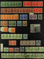 1911-1936 MOSTLY USED ACCUMULATION In Stockbook, Includes Shades, Watermark Varieties, Various Plate Flaws Incl 1d Rever - Other & Unclassified