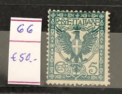 Italie Timbres  N°66 Neuf* - Ongebruikt